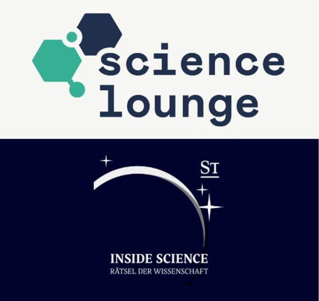 Logoreihe Inside Science und Science Lounge